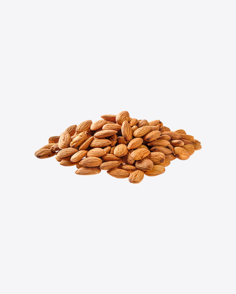 Pile of Almond Nuts PNG