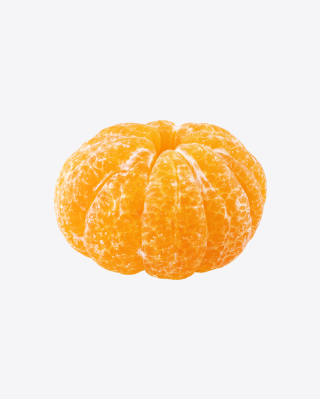 Peeled Mandarin PNG