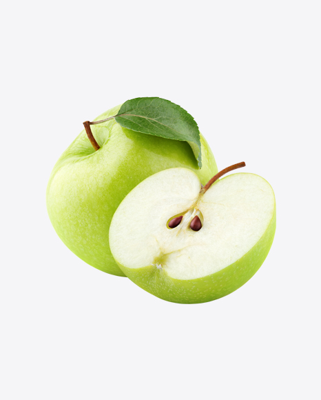 Green Apples Set PNG