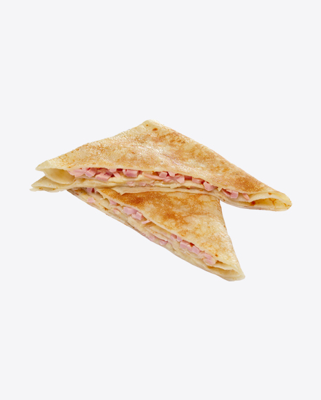 Pancakes w/ Ham & Cheese PNG