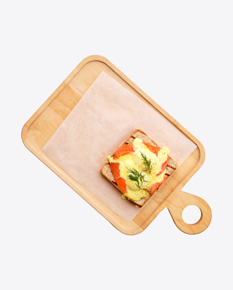 Salmon Toast PNG
