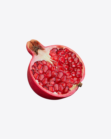 Half of Pomegranate
