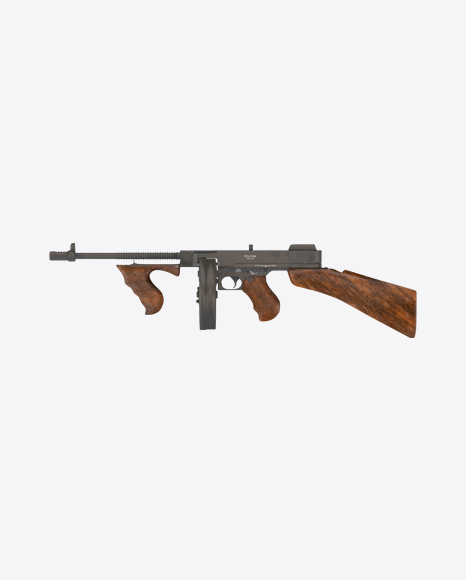 Submachine Gun PNG
