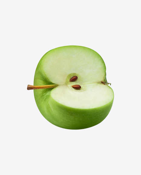 Cutted Green Apple