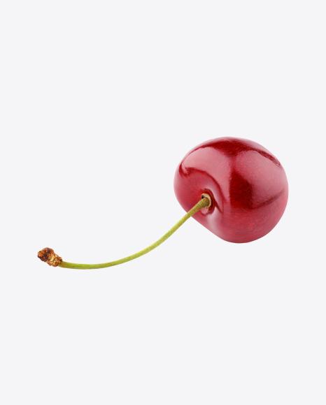 Cherry with Stem PNG