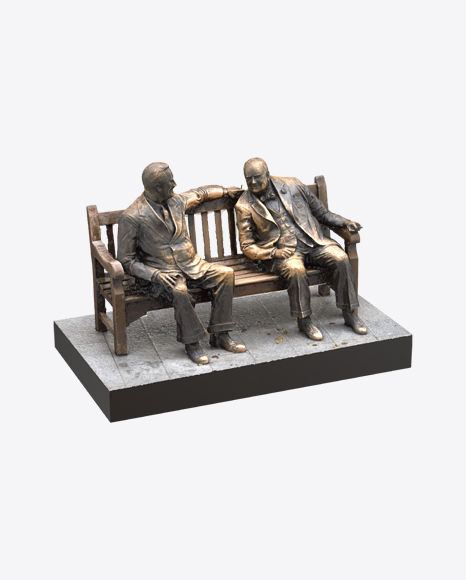 Sculpture of Presidents PNG
