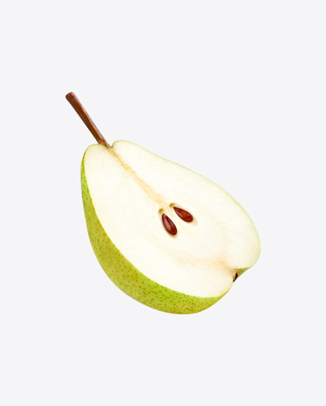Green Pear Half