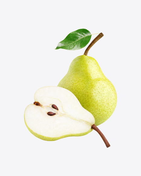 Green Pears Set PNG