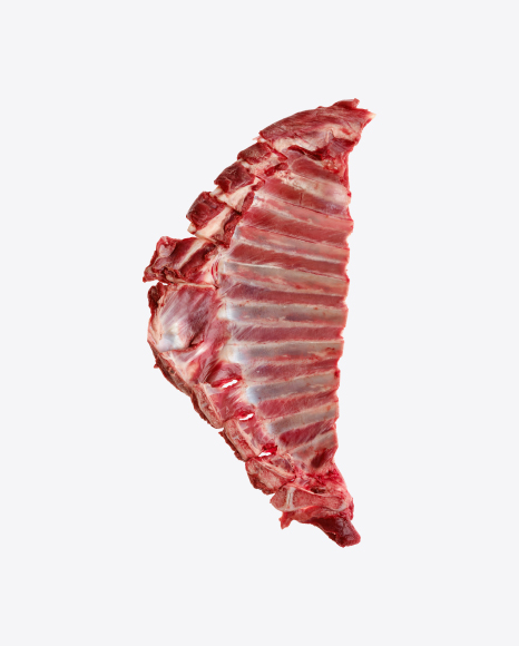 Raw Deer Side Ribs PNG