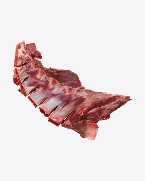 Raw Deer Ribs with Meat PNG