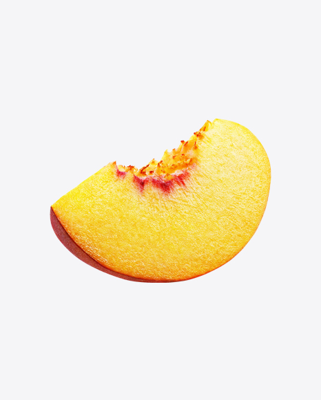 Peach Slice PNG