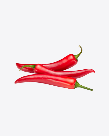Three Red Chili Peppers