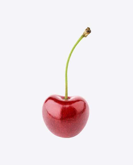 Cherry with Stem PNG