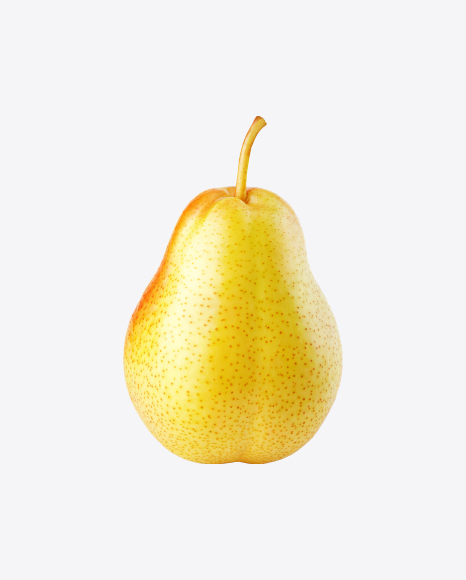 Yellow Pear PNG