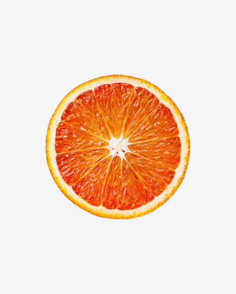 Red Orange Slice PNG