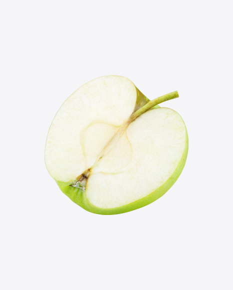 Half of Apple PNG