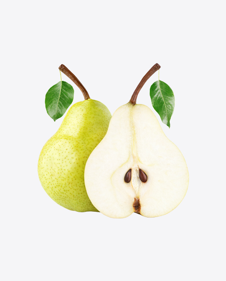 Green Pears Set PNG