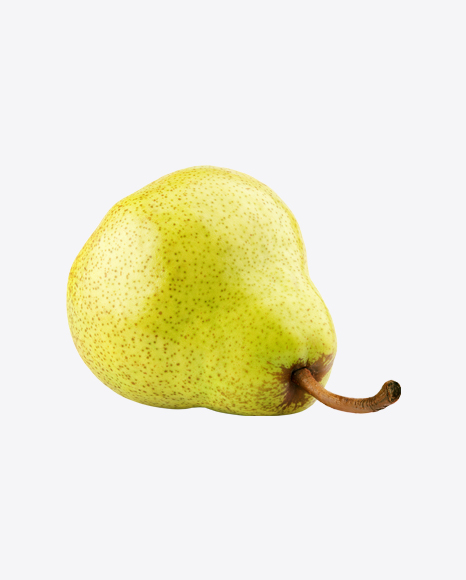 Green Yellow Pear PNG