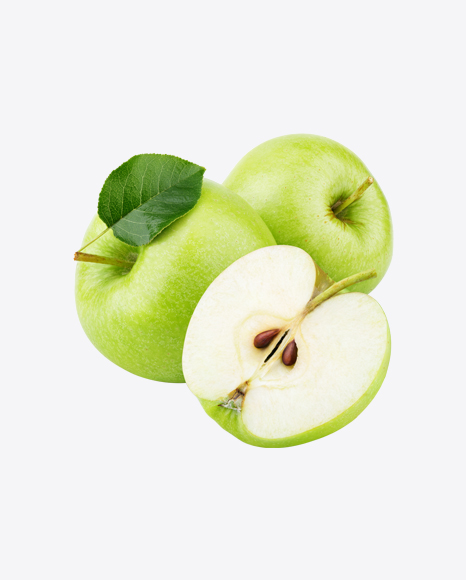 Green Apples Set PNG