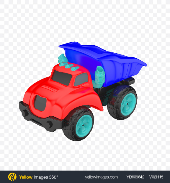 Download Plastic Toy Dump Truck Transparent PNG on YELLOW Images