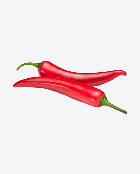 Two Red Chili Peppers