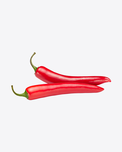 Two Red Chili Peppers