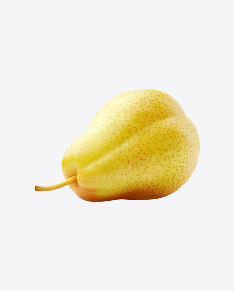 Yellow Pear PNG