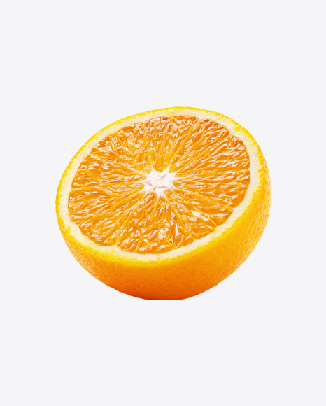 Half of Orange PNG