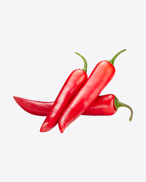Three Red Chili Peppers