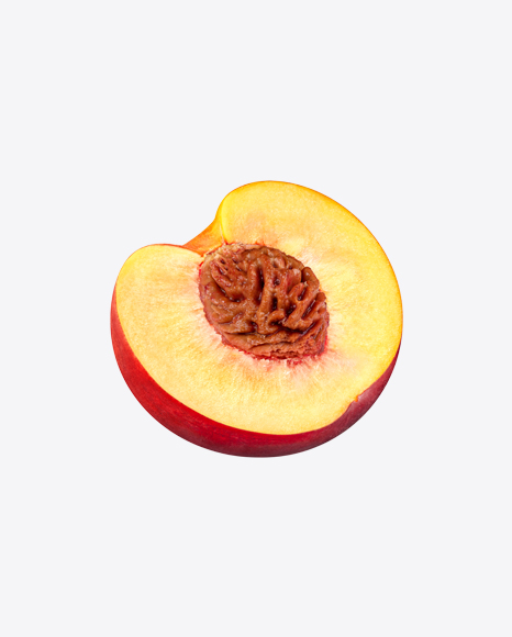 Half of Nectarine