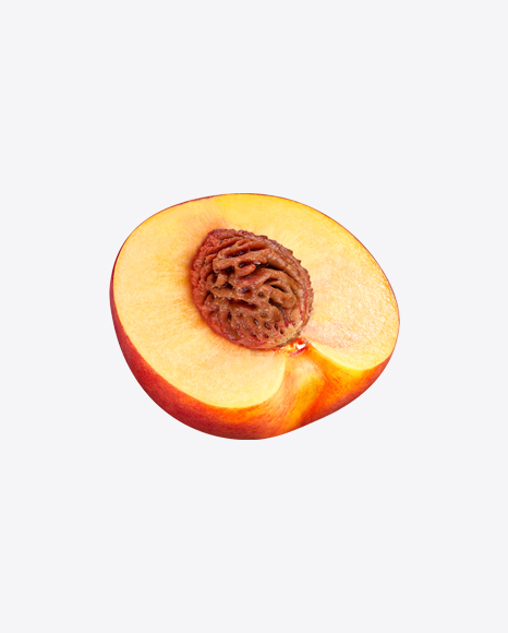 Half of Nectarine