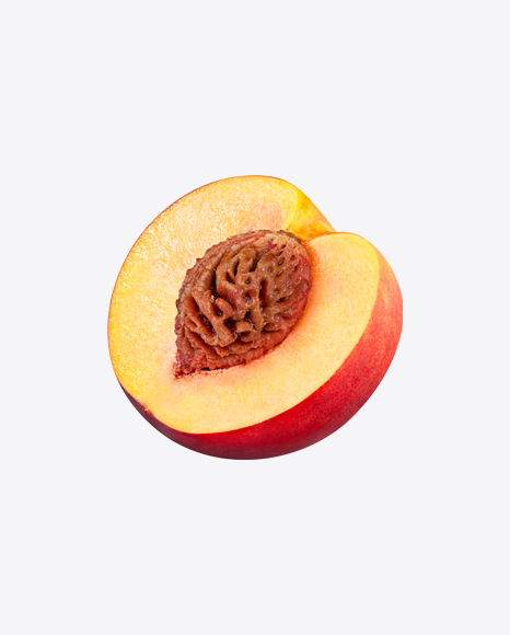 Half of Nectarine