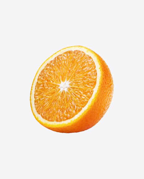 Half of Orange PNG