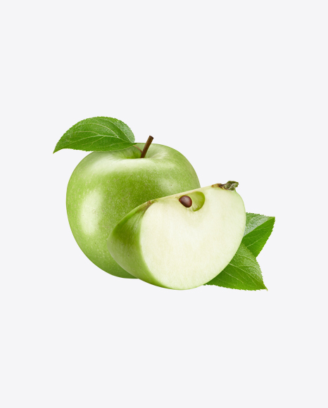 Green Apple w/ Slice