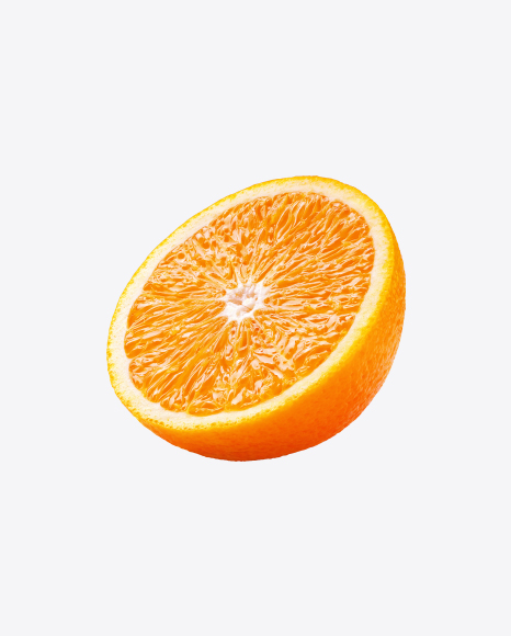Half of Orange PNG