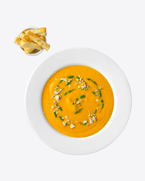 Pumpkin Cream Soup PNG