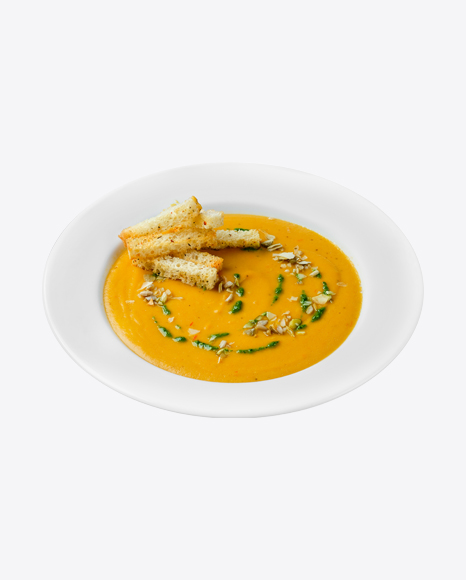 Pumpkin Cream Soup PNG
