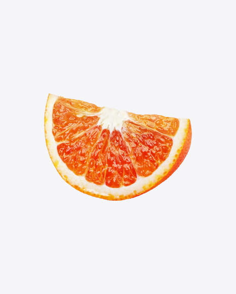 Red Orange Slice PNG