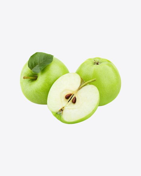 Green Apples Set PNG