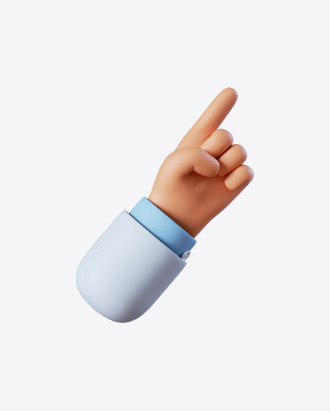 Doctor Hand Pointing Gesture PNG