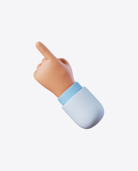 Doctor Hand Pointing Gesture PNG