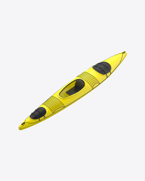 Yellow Kayak PNG