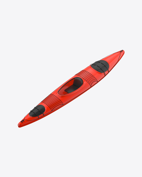 Red Kayak PNG