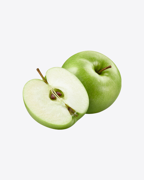 Green Apple w/ Slice