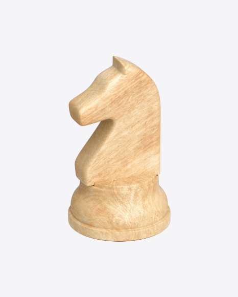 Chess White Knight Piece
