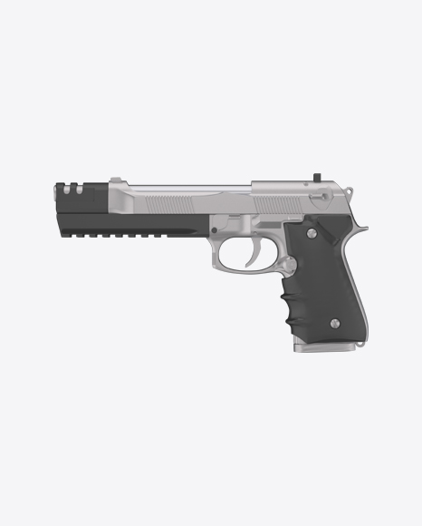 Steel Gun PNG
