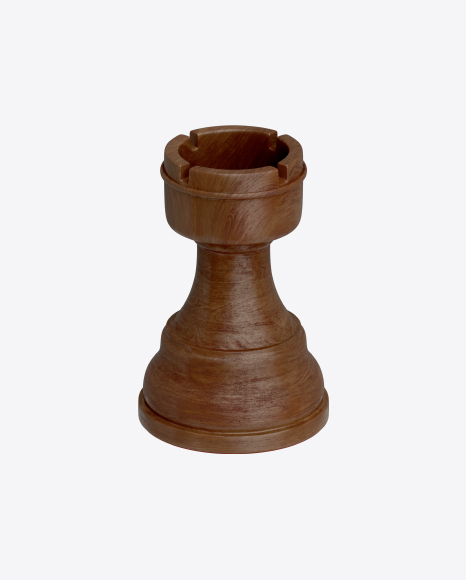 Chess Black Rook Piece