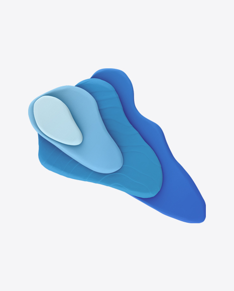 Blue Abstract Object