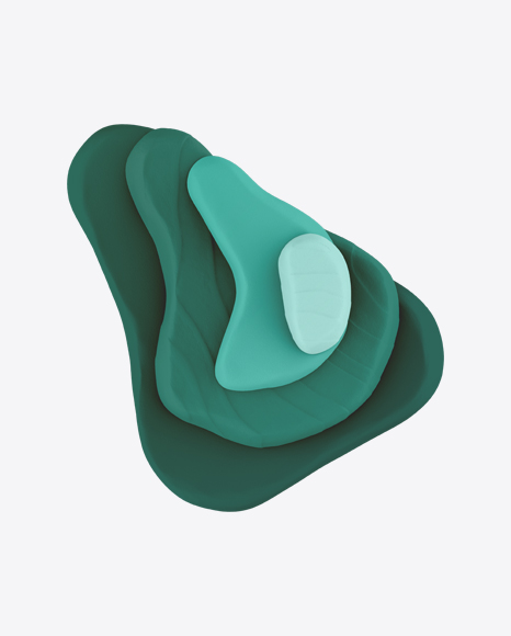 Green Abstract Object