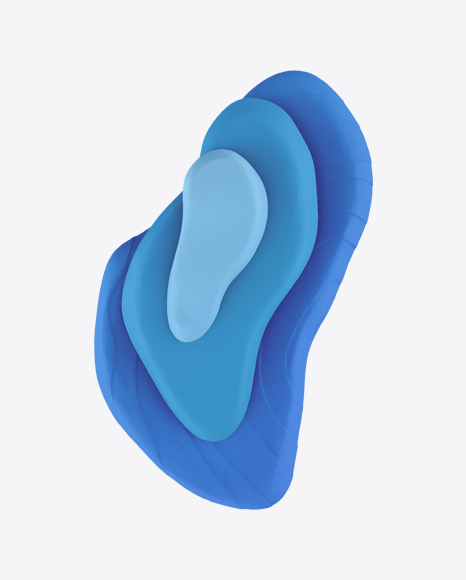 Blue Abstract Object